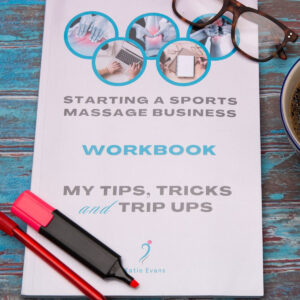 Starting A Sports Massage Business... Get your copy and empower your massage business journey. This business workbook is a one-stop shop that will guide you step by step to get you from being a beginner to business owner...